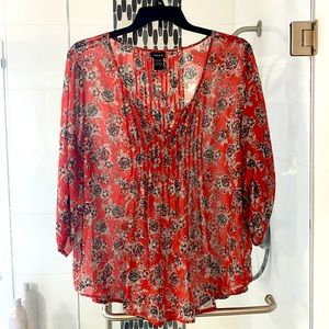 Torrid Chiffon Top size 2